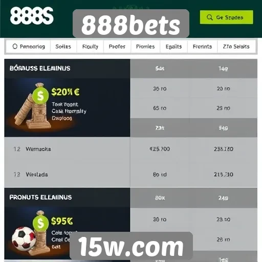 Benefícios de bônus e promoções do 888bets